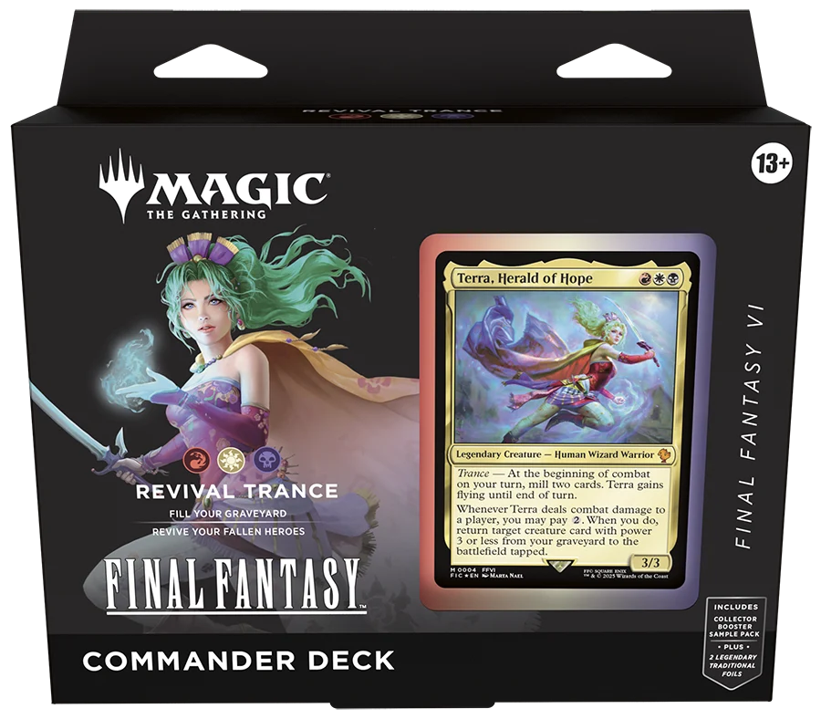 Magic the Gathering: Final Fantasy [Commander Deck Case]