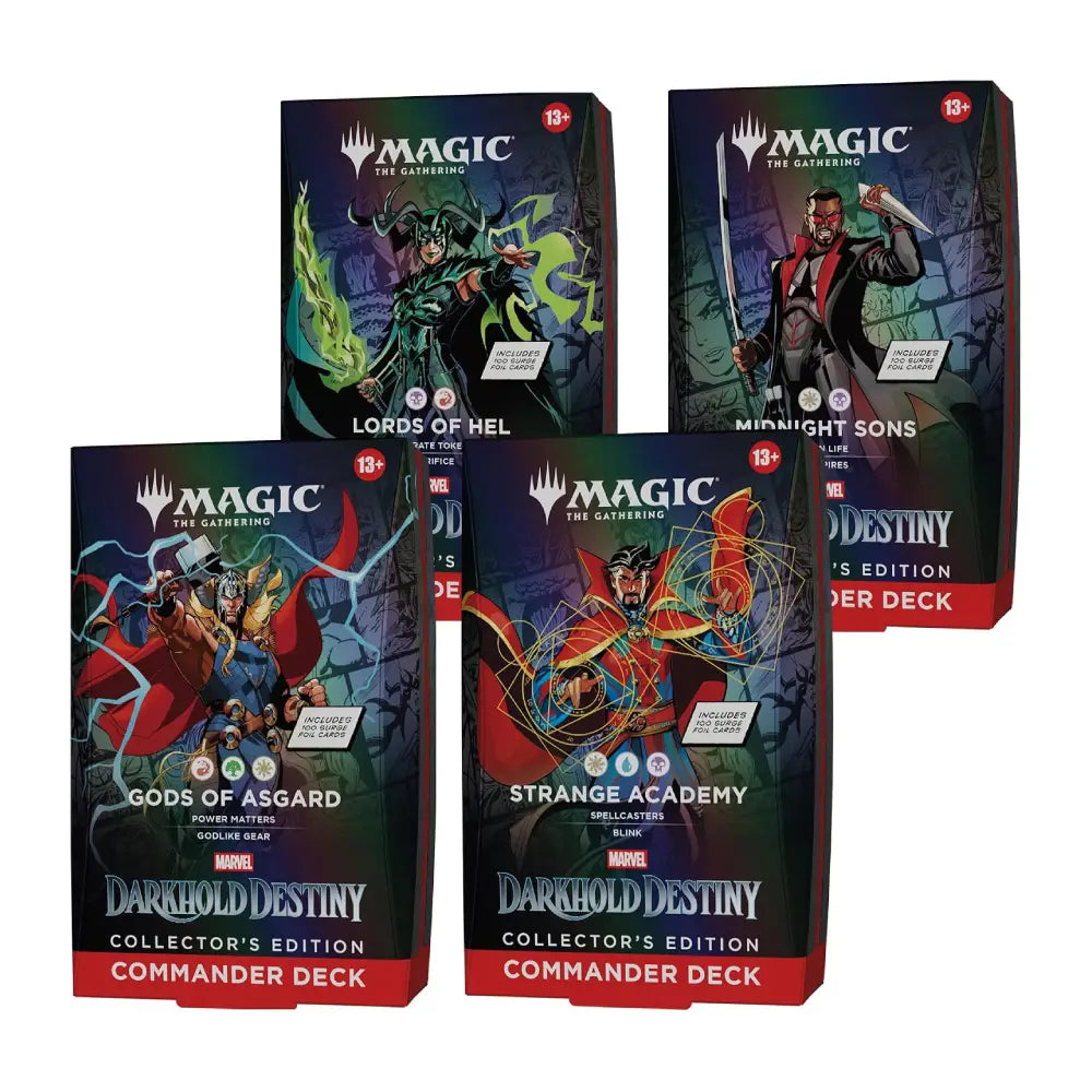 Magic the Gathering: Marvel: Darkhold Destiny - Collector's Edition [Commander Deck Case]