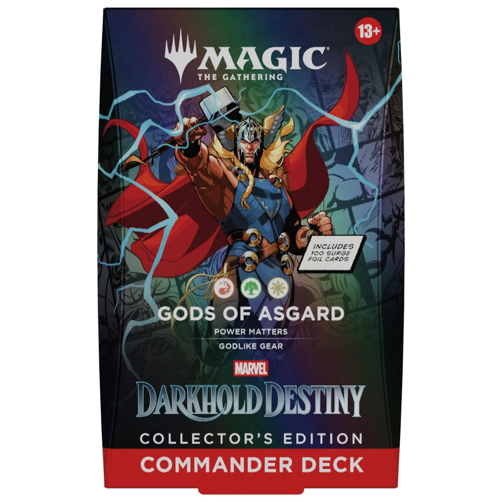 Magic the Gathering: Marvel: Darkhold Destiny - Gods of Asgard - Collector's Edition [Commander Deck]