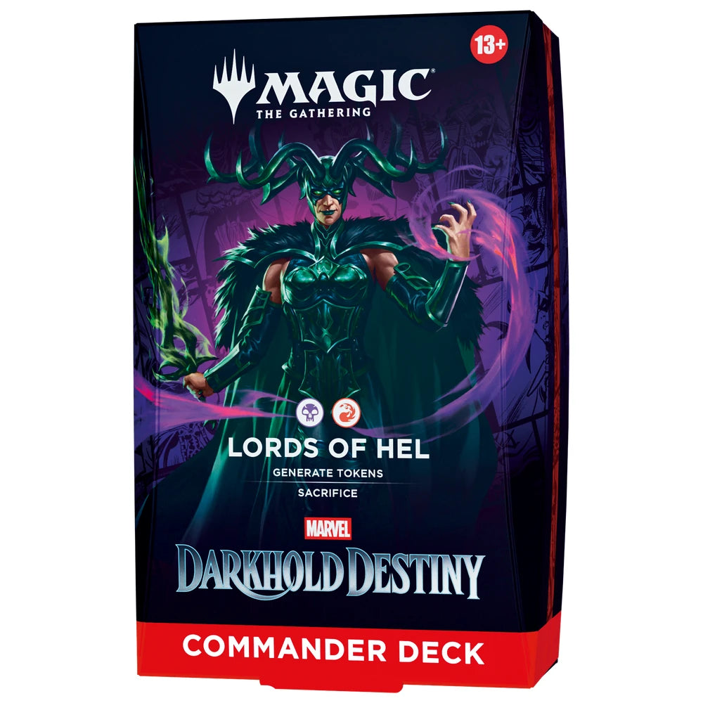 Magic the Gathering: Marvel: Darkhold Destiny - Lords of Hel [Commander Deck]