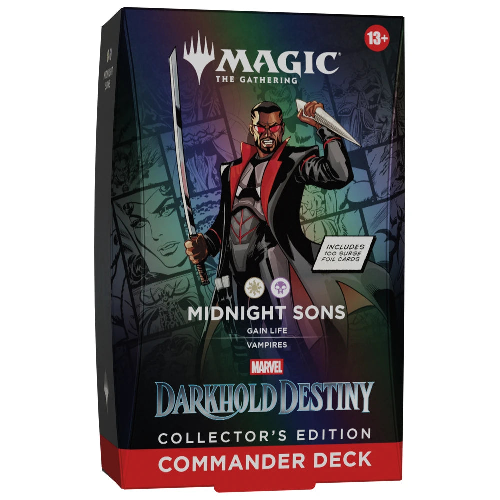 Magic the Gathering: Marvel: Darkhold Destiny - Midnight Sons - Collector's Edition [Commander Deck]