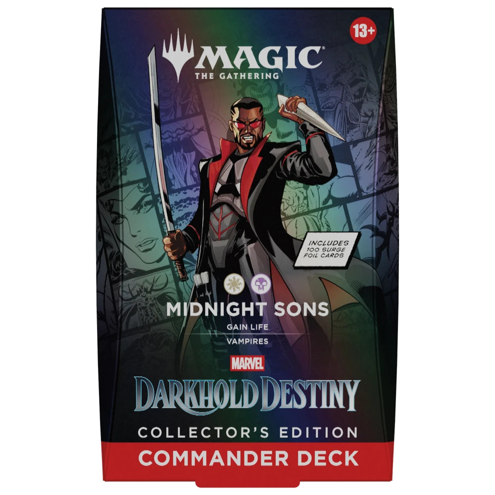 Magic the Gathering: Marvel: Darkhold Destiny - Midnight Sons - Collector's Edition [Commander Deck]