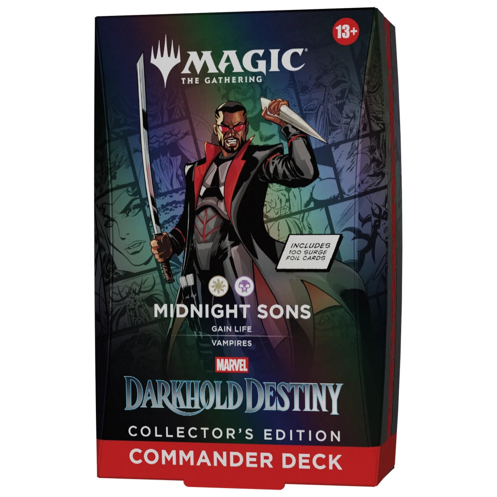 Magic the Gathering: Marvel: Darkhold Destiny - Midnight Sons - Collector's Edition [Commander Deck]