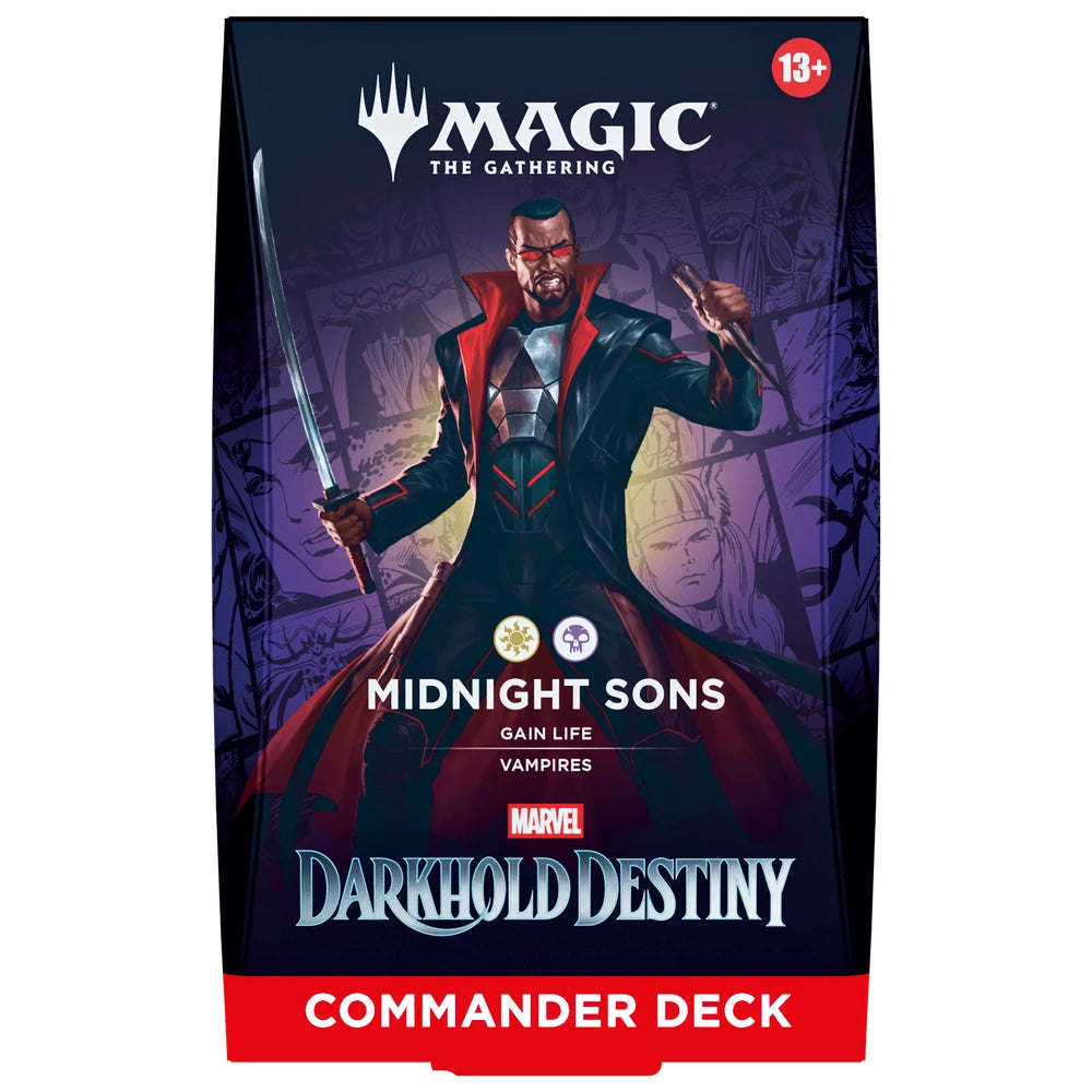 Magic the Gathering: Marvel: Darkhold Destiny - Midnight Sons [Commander Deck]