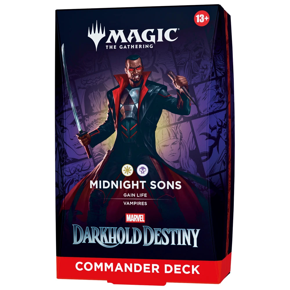 Magic the Gathering: Marvel: Darkhold Destiny - Midnight Sons [Commander Deck]