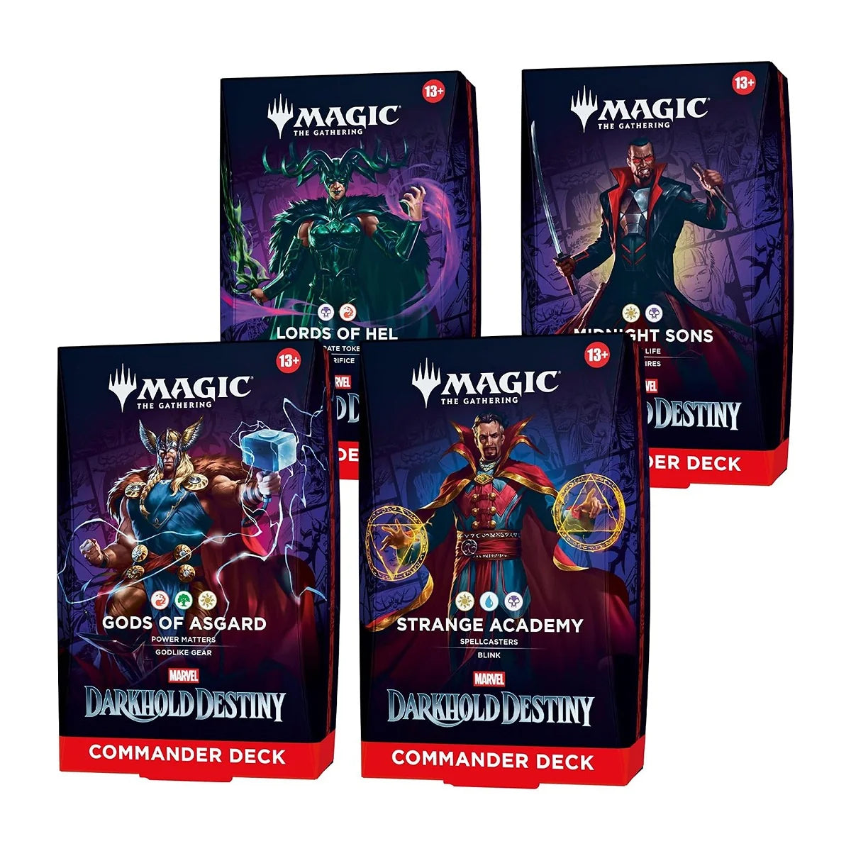 Magic the Gathering: Marvel: Darkhold Destiny [Commander Deck Case]