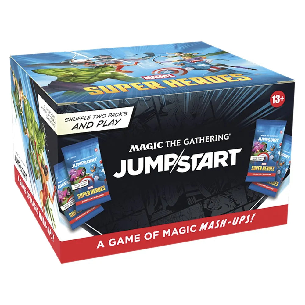 Box of Magic The Gathering Jumpstart Super Heroes game