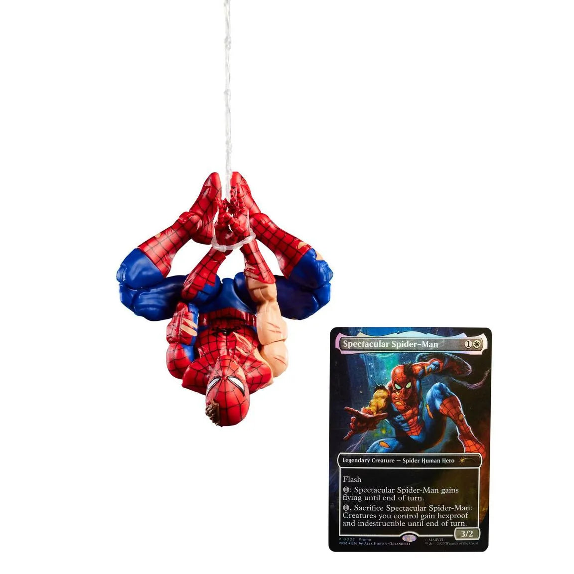 Marvel Legends Series: Magic the Gathering - Battle-Damaged Spider-Man [Figure]