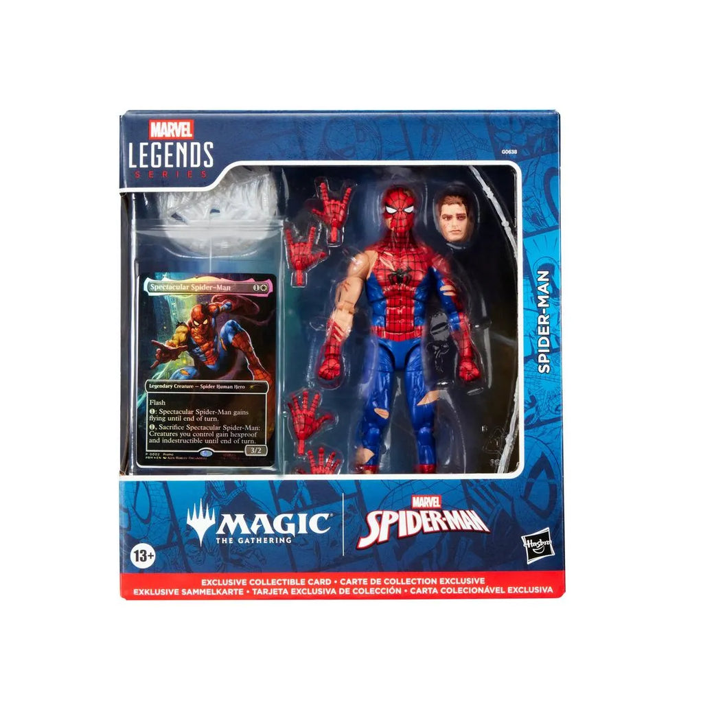 Marvel Legends Series: Magic the Gathering - Battle-Damaged Spider-Man [Figure]