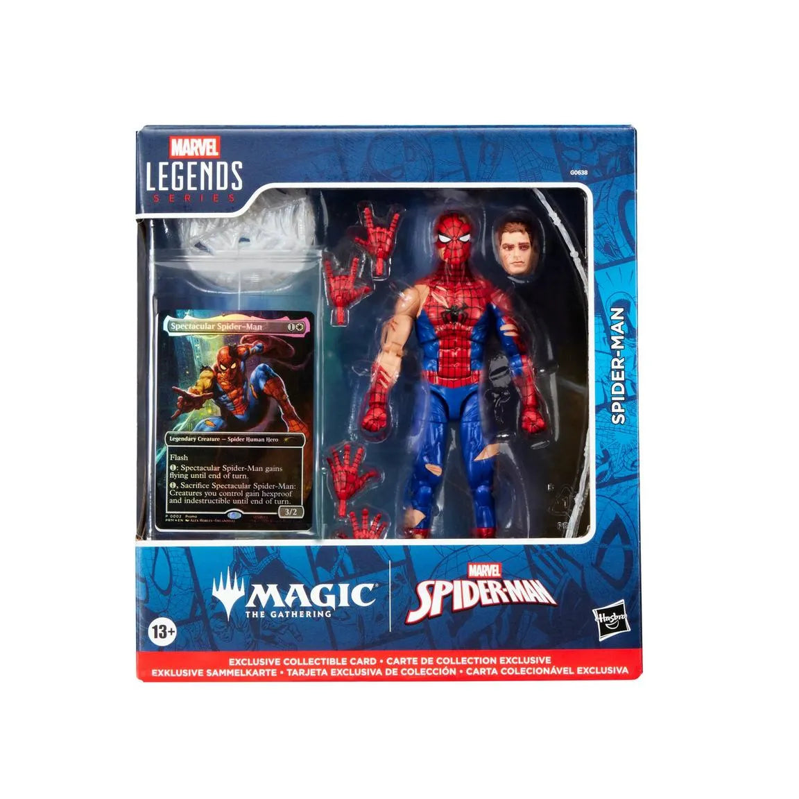 Marvel Legends Series: Magic the Gathering - Battle-Damaged Spider-Man [Figure]