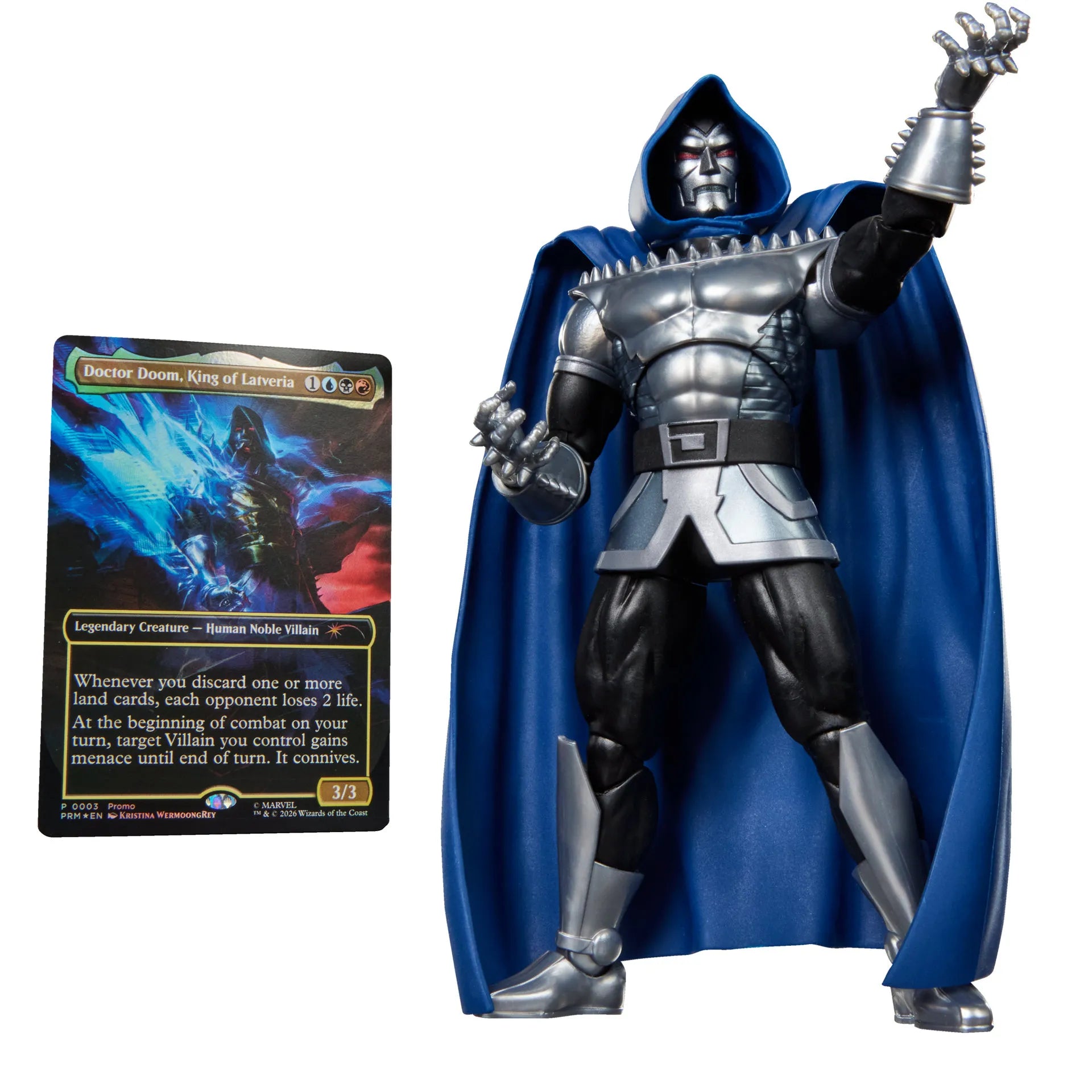 Marvel Legends Series: Magic the Gathering - Doctor Doom 2099 and Promo Card [Figure]
