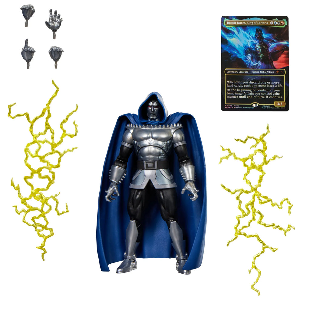 Marvel Legends Series: Magic the Gathering - Doctor Doom 2099 and Promo Card [Figure]