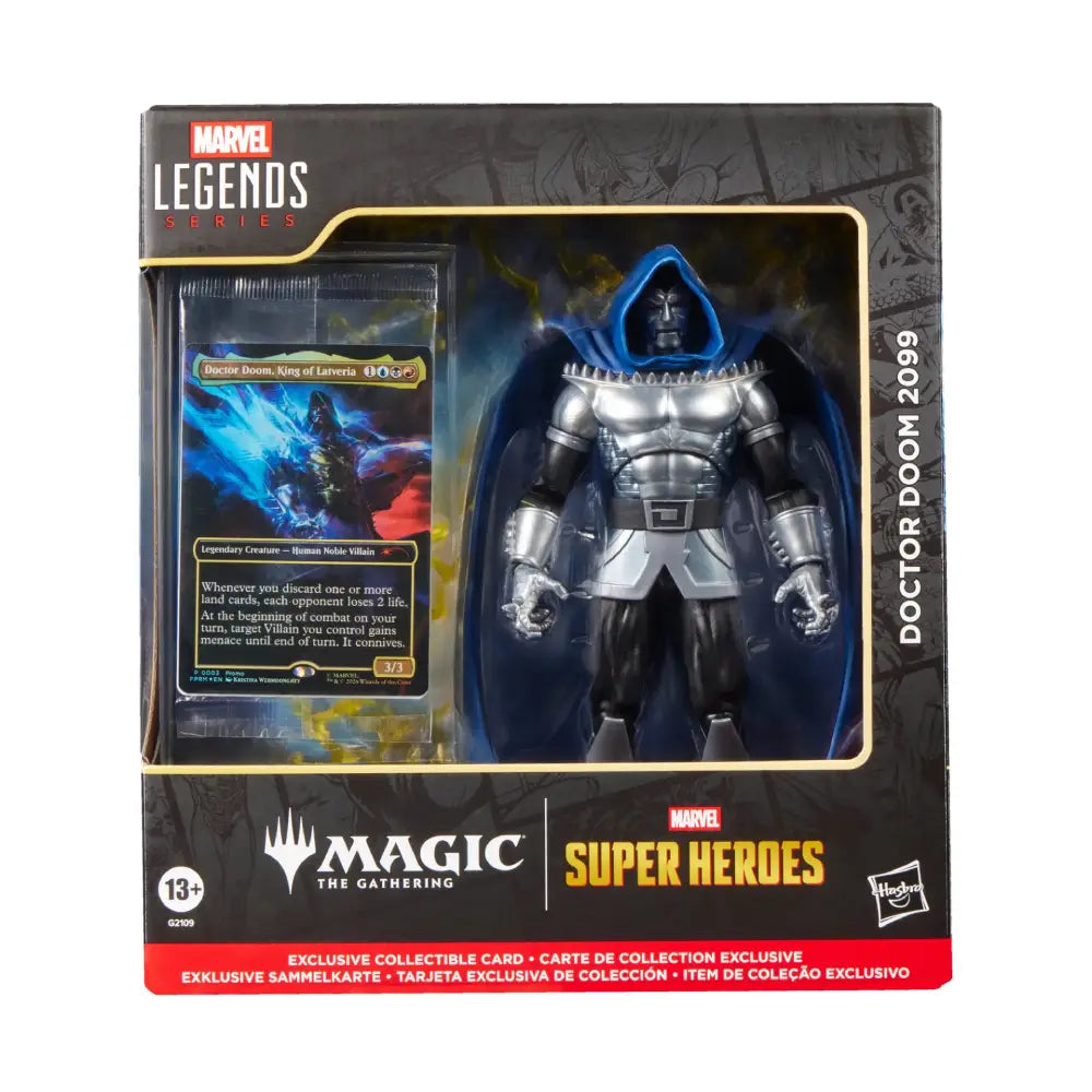 Marvel Legends Series: Magic the Gathering - Doctor Doom 2099 and Promo Card [Figure]