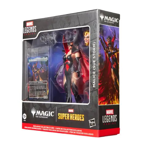 Marvel Legends Series: Magic the Gathering: Malice (Sue Storm) and Promo Card [Action Figure]