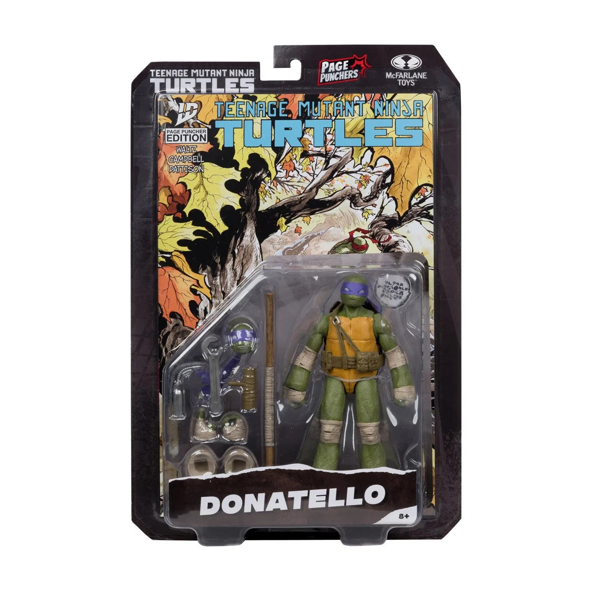 McFarlane Toys: Teenage Mutant Ninja Turtles - Page Punchers - Donatello with Comic [Figure]