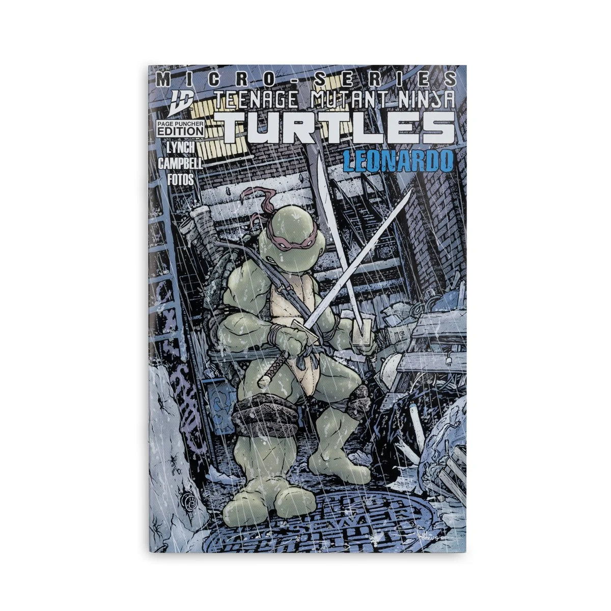 McFarlane Toys: Teenage Mutant Ninja Turtles - Page Punchers - Leonardo with Comic [Figure]