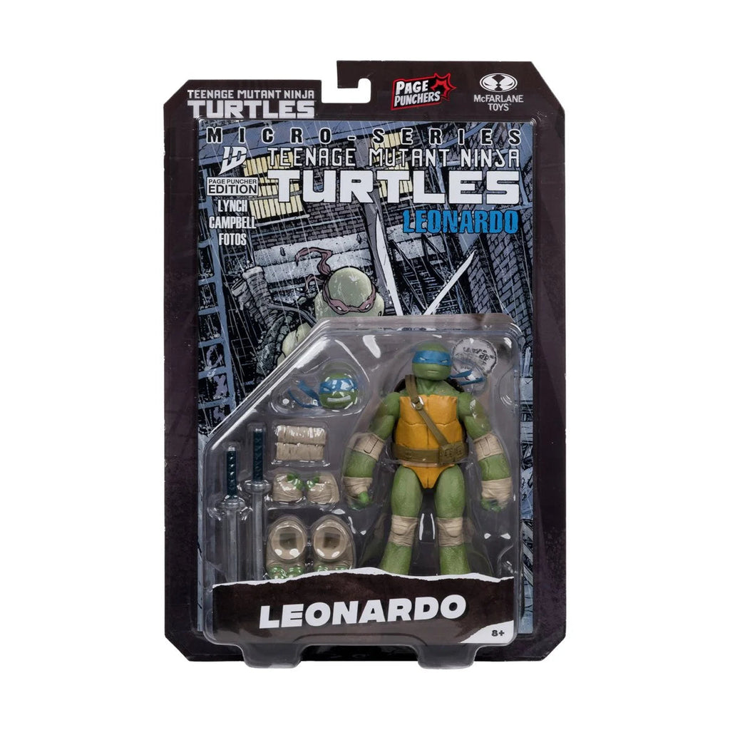 McFarlane Toys: Teenage Mutant Ninja Turtles - Page Punchers - Leonardo with Comic [Figure] McFarlane Toys