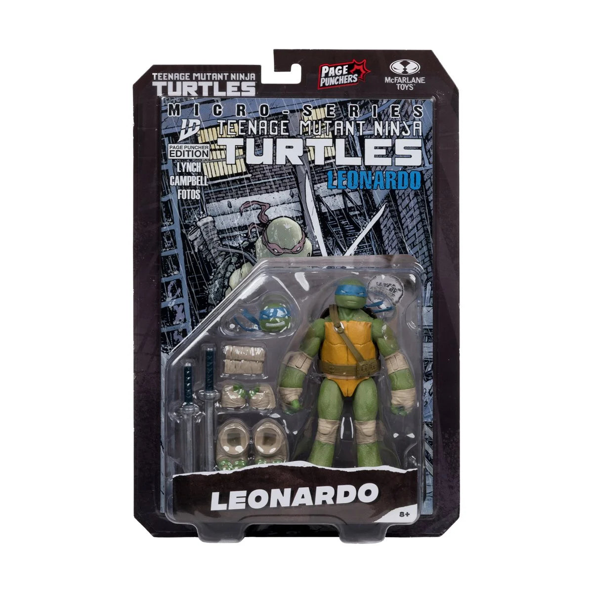McFarlane Toys: Teenage Mutant Ninja Turtles - Page Punchers - Leonardo with Comic [Figure]