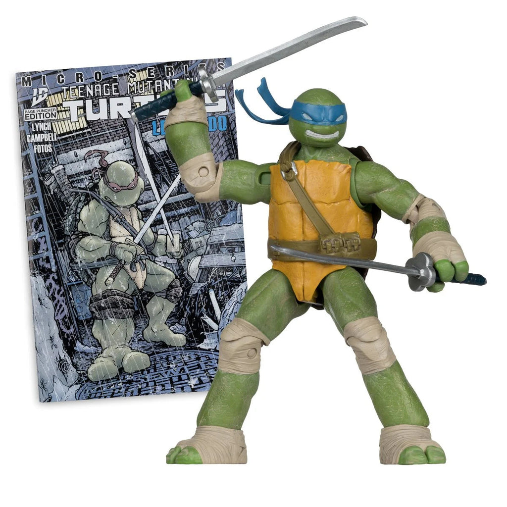 McFarlane Toys: Teenage Mutant Ninja Turtles - Page Punchers - Leonardo with Comic [Figure] McFarlane Toys