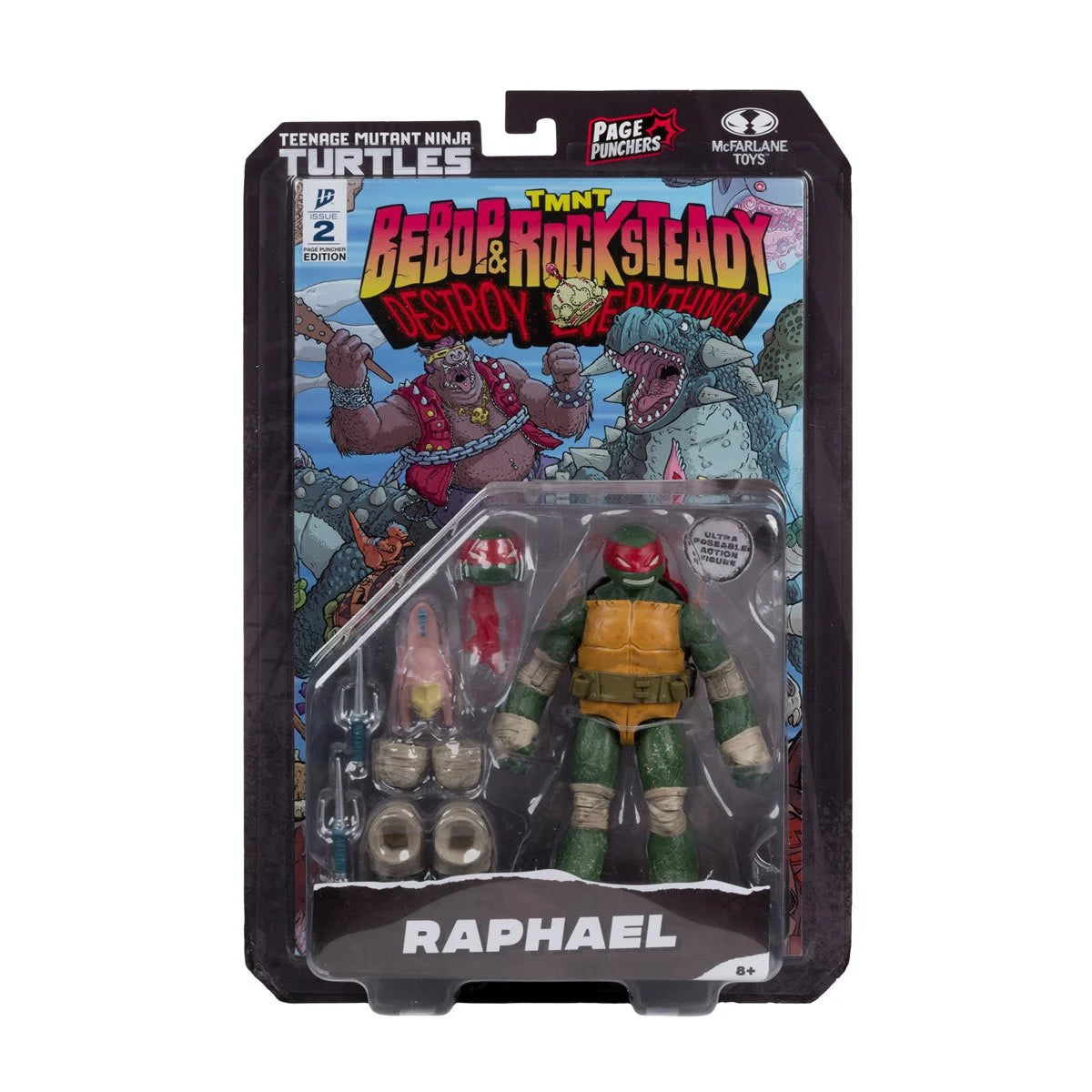 McFarlane Toys: Teenage Mutant Ninja Turtles - Page Punchers - Raphael with Comic [Figure]