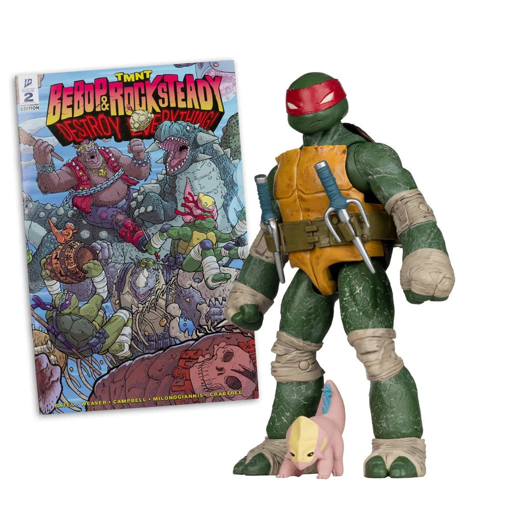 McFarlane Toys: Teenage Mutant Ninja Turtles - Page Punchers - Raphael with Comic [Figure] McFarlane Toys