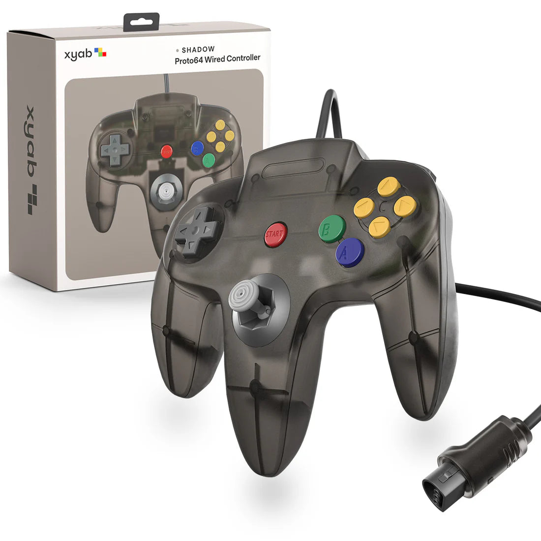 XYAB: PROTO64 Wired [N64 Controller] - Blue Mist