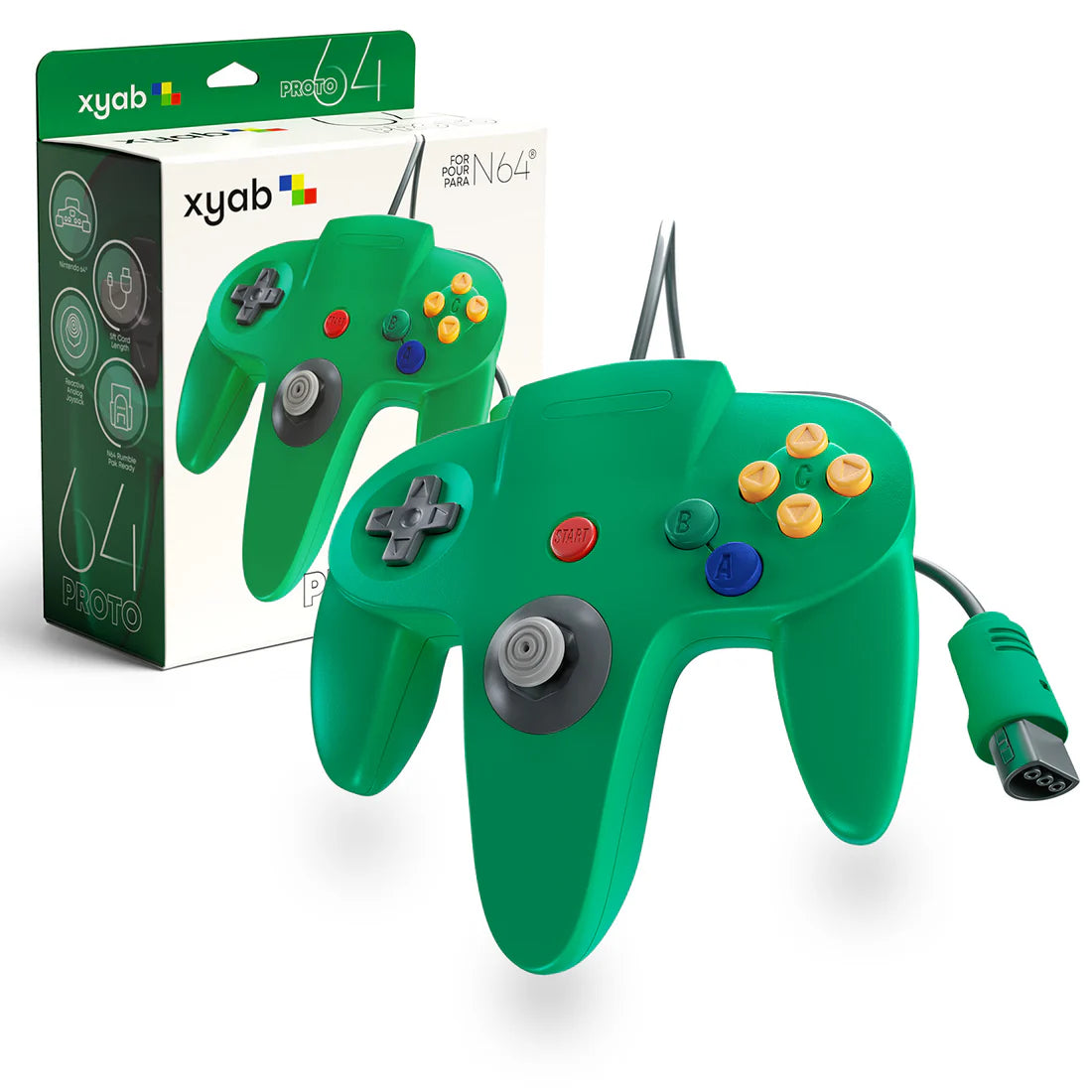 XYAB: PROTO64 Wired [N64 Controller]