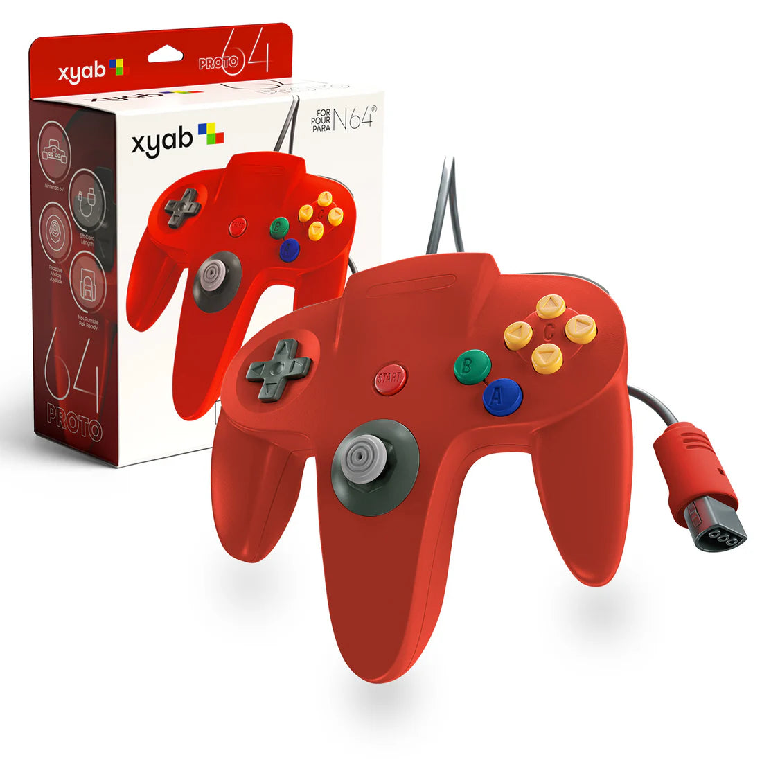 XYAB: PROTO64 Wired [N64 Controller]