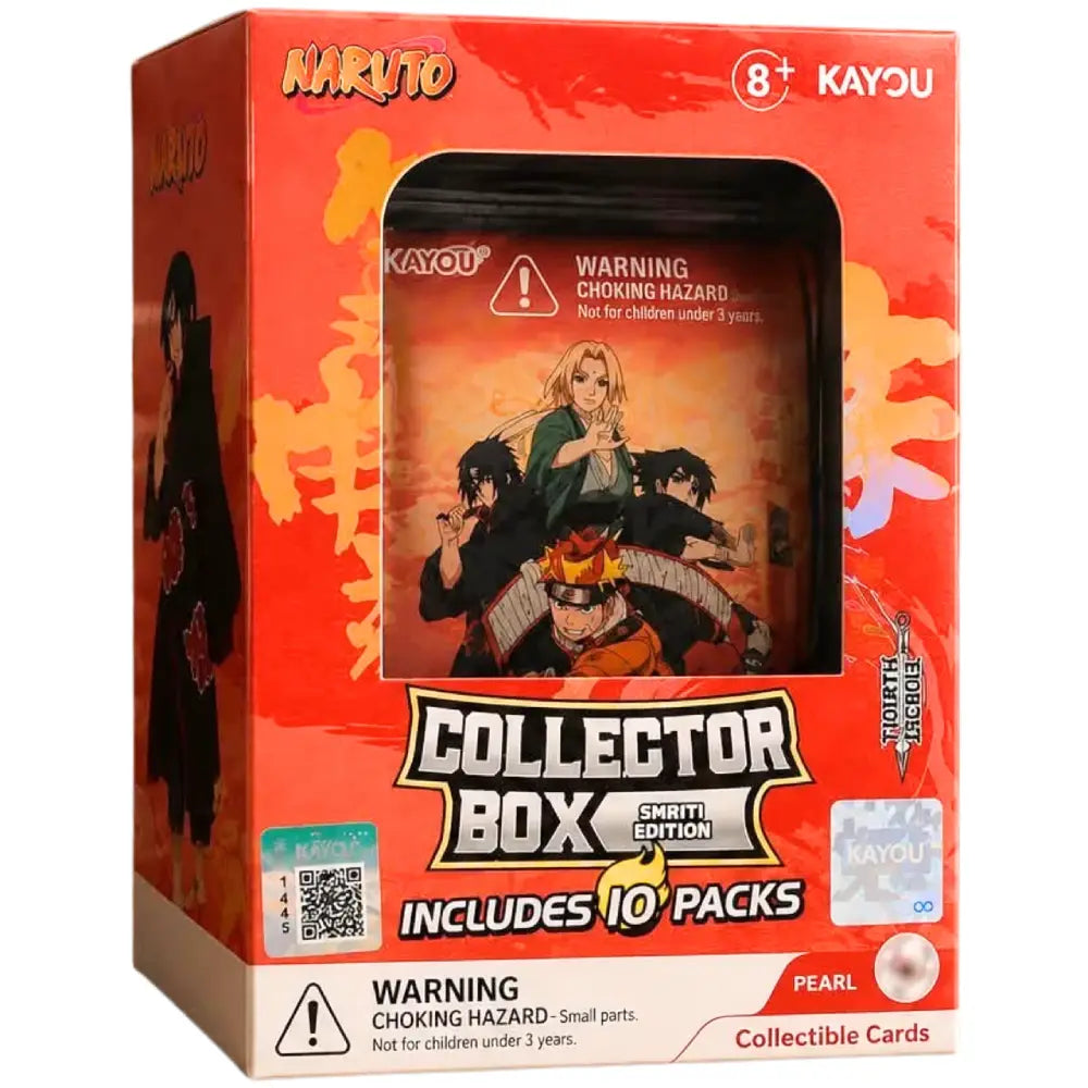 Naruto: Smriti Collectible Cards - Earth Scroll 002 -10 Pack [Collector Box]