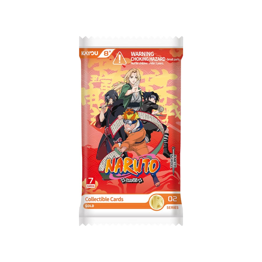 Naruto: Smriti Collectible Cards - Earth Scroll 002 -10 Pack [Collector Box]