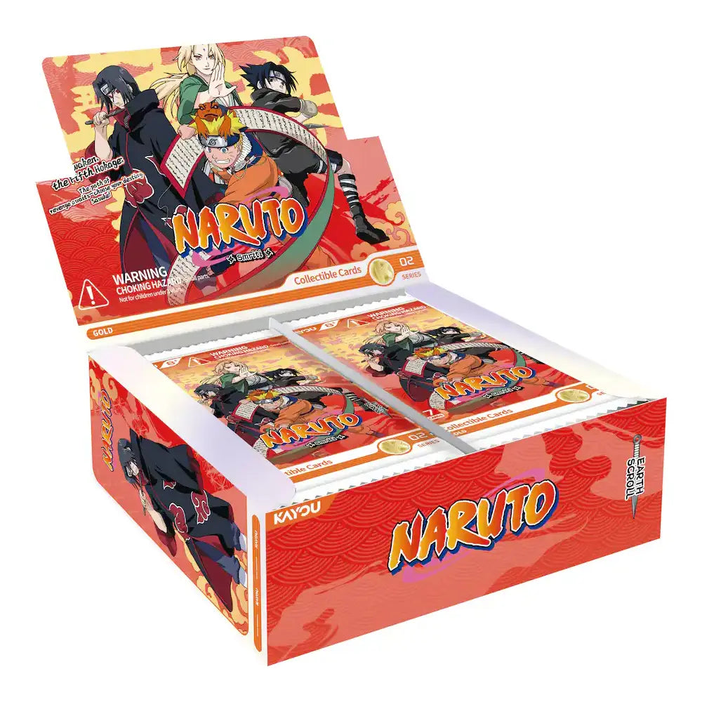 Naruto: Smriti Collectible Cards - Earth Scroll 002 [Booster Box]