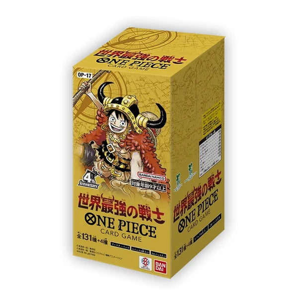 One Piece TCG: Japanese - Worlds Strongest Warrior (OP-17) [Booster Box]
