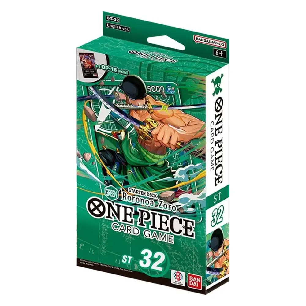 One Piece TCG: Roronoa Zoro (ST-32) [Starter Deck]