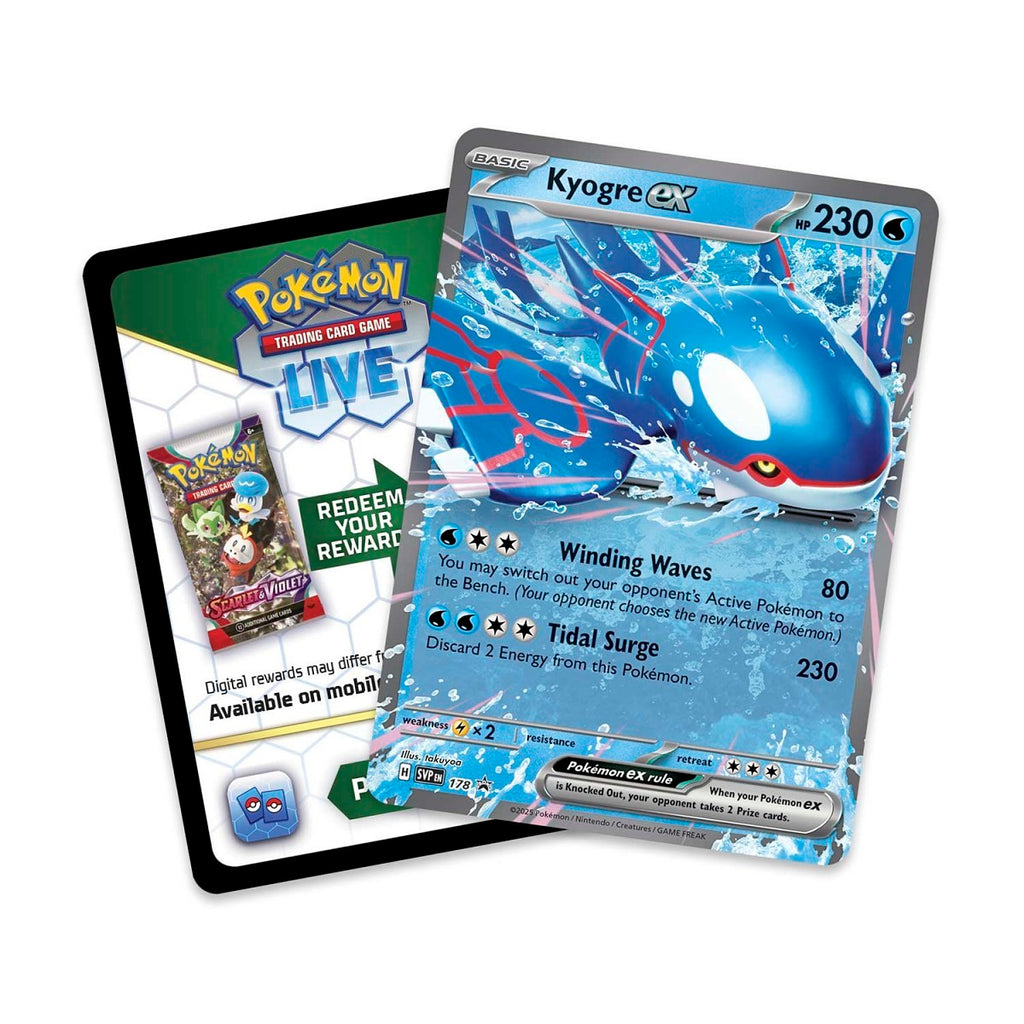 Pokemon English - Azure Legends Tin [Kyogre ex]