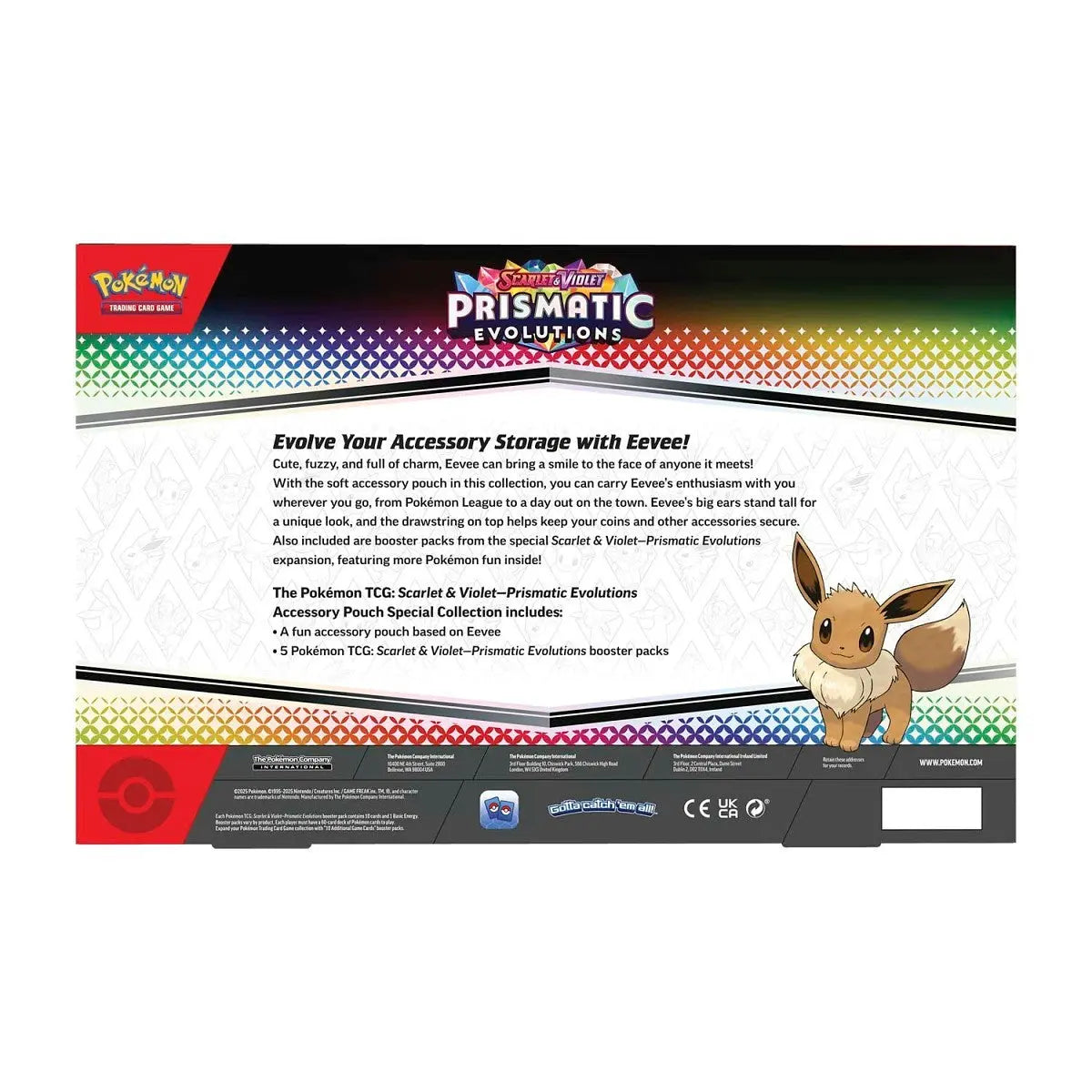 Pokemon TCG: Prismatic Evolutions - Accessory Pouch Special [Special Blue Mist Pokemon TCG: Prismatic Evolutions - Accessory Pouch Special [Special Blue Mist