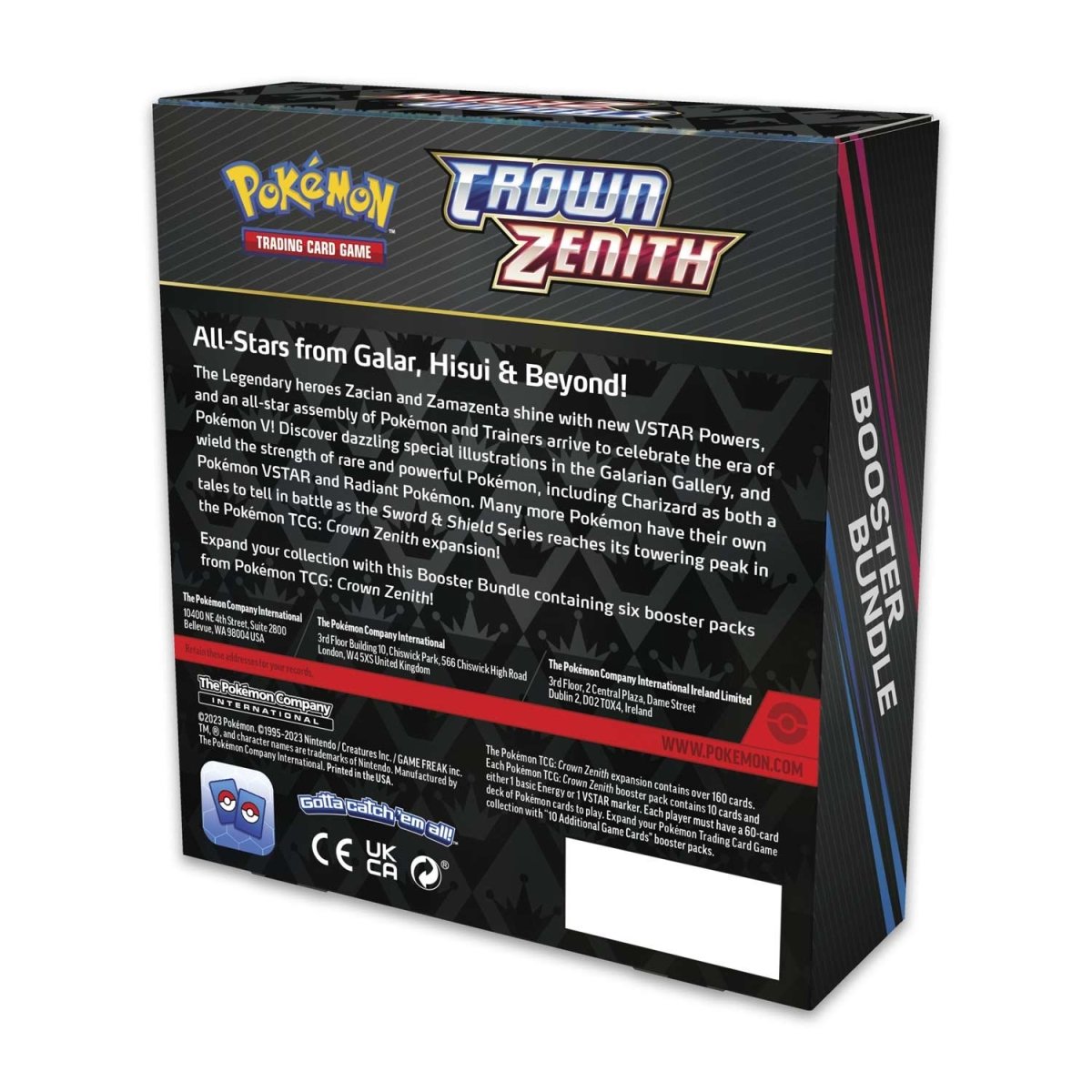 Pokemon English - Crown Zenith - Booster Bundle