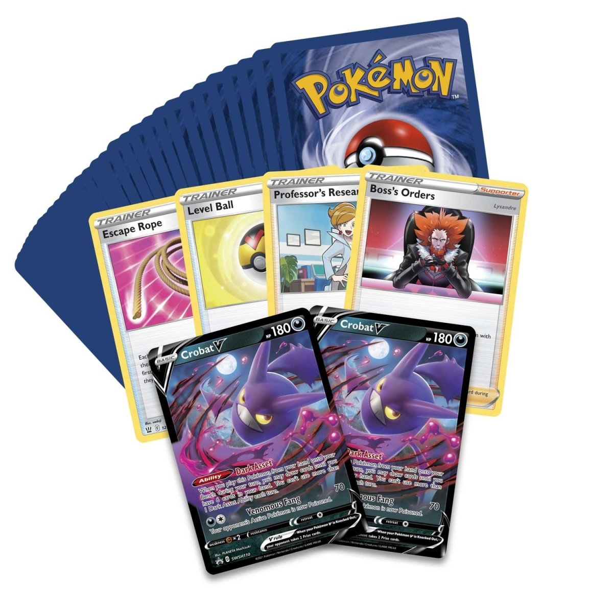 Pokemon TCG: 2021 - Crobat V [Trainer's Tool Kit Box]