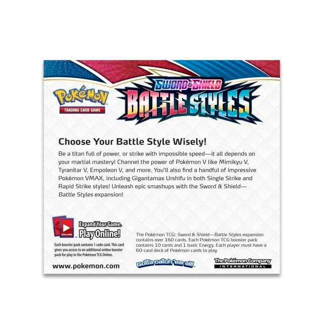 Pokemon TCG: Battle Styles [Booster Box]