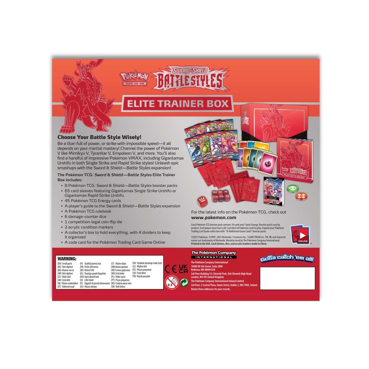 Pokemon TCG: Battle Styles [Elite Trainer Box]