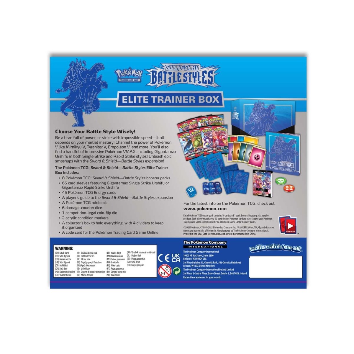 Pokemon TCG: Battle Styles [Elite Trainer Box]