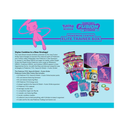 Pokemon TCG: Fusion Strike - Pokemon Center [Elite Trainer Box]