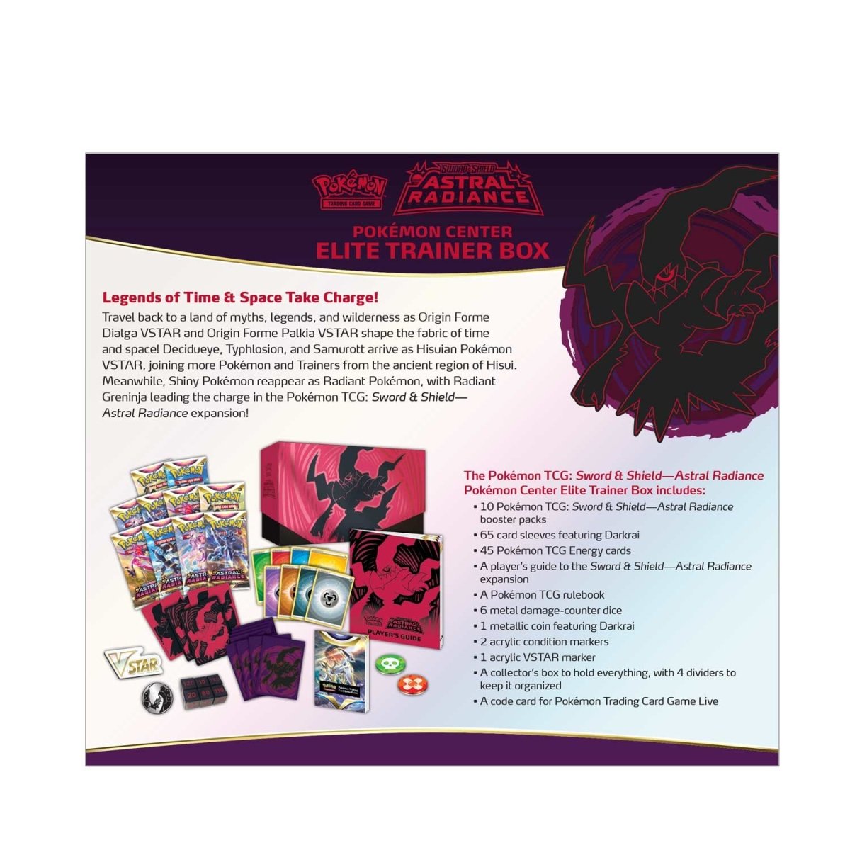Pokemon TCG: Astral Radiance - Pokemon Center [Elite Trainer Box]