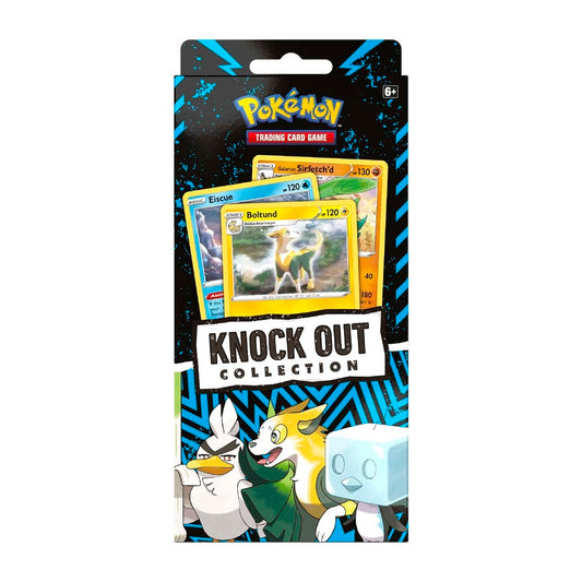 Pokemon TCG: English - Knock Out Collection Q1 [Boltund, Eiscue & Galarian Sirfetch'd]