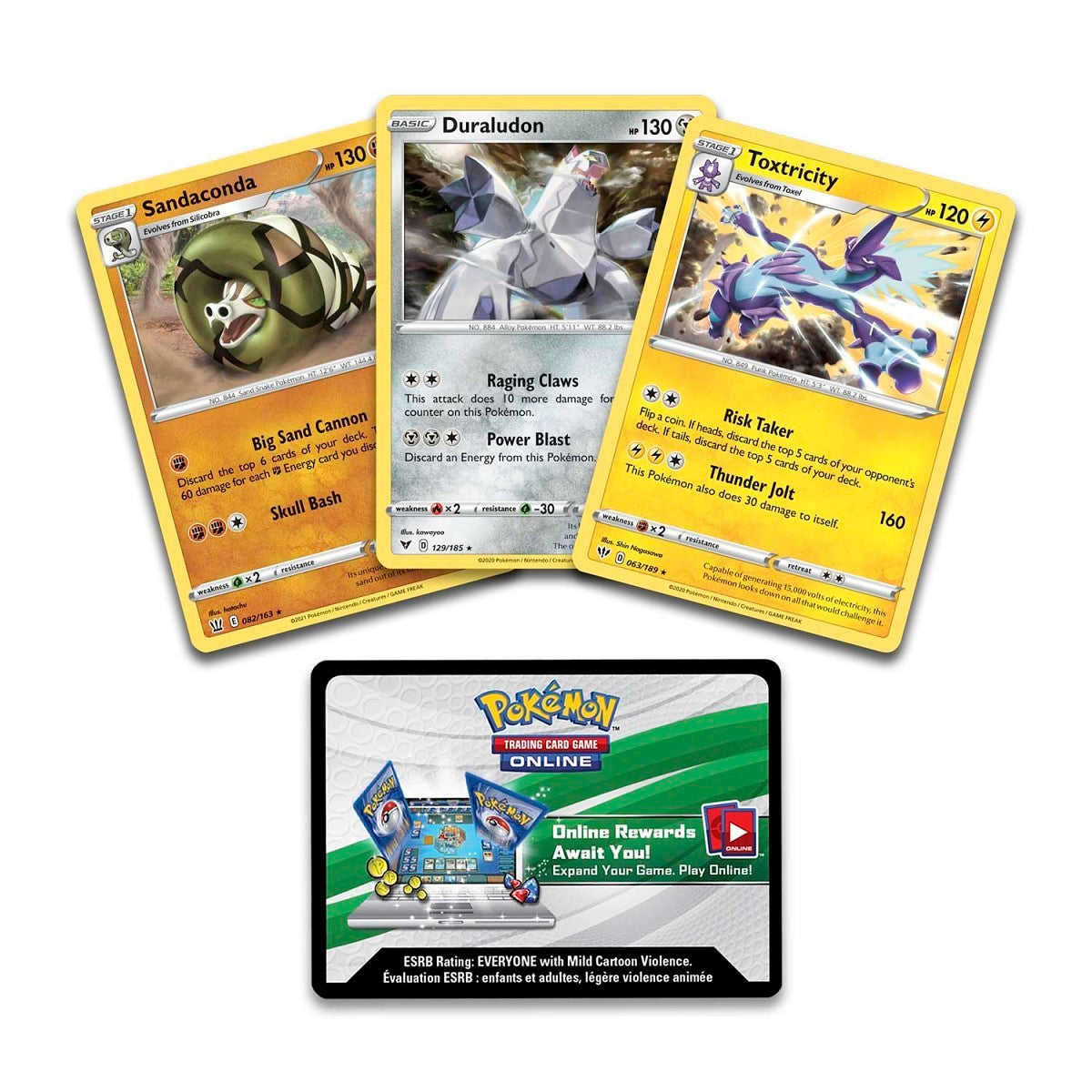 Pokemon TCG: English - Knock Out Collection Q1 [Toxtricity, Duraludon & Sandaconda]
