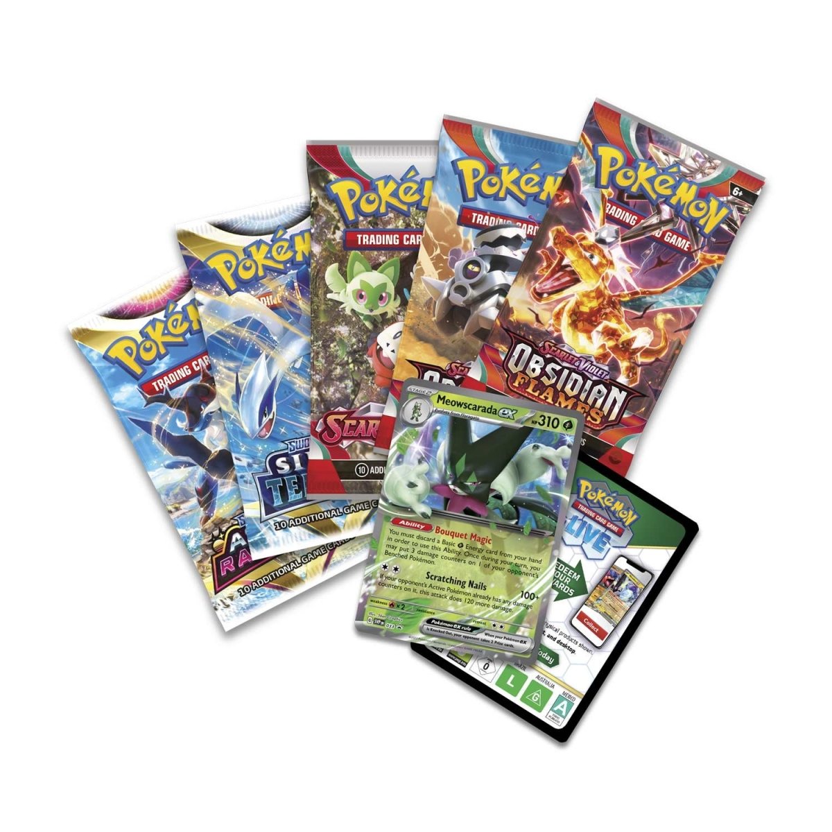 Pokemon English - Paldea Partners Tin [Meowscarada ex]