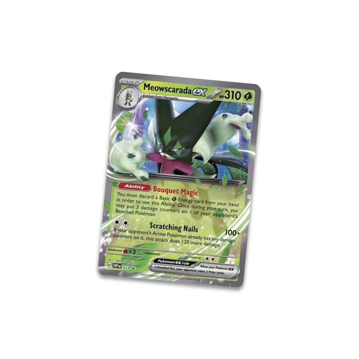 Pokemon English - Paldea Partners Tin [Meowscarada ex]