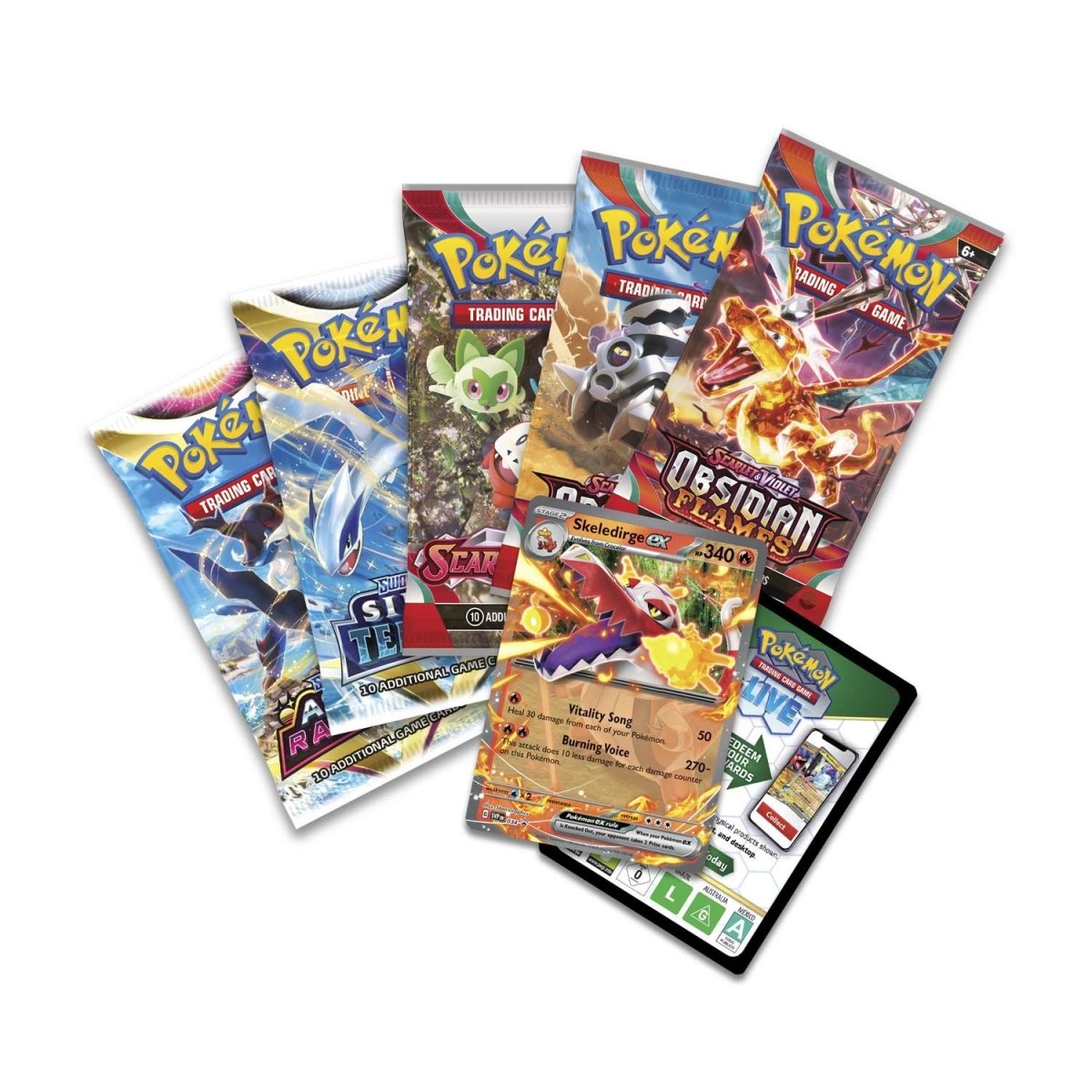 Pokemon English - Paldea Partners Tin [Skeledirge ex]