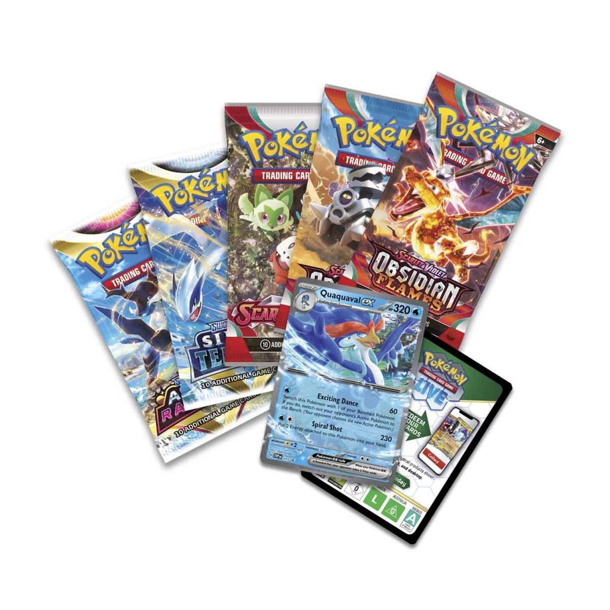 Pokemon English - Paldea Partners Tin [Quaquaval ex]