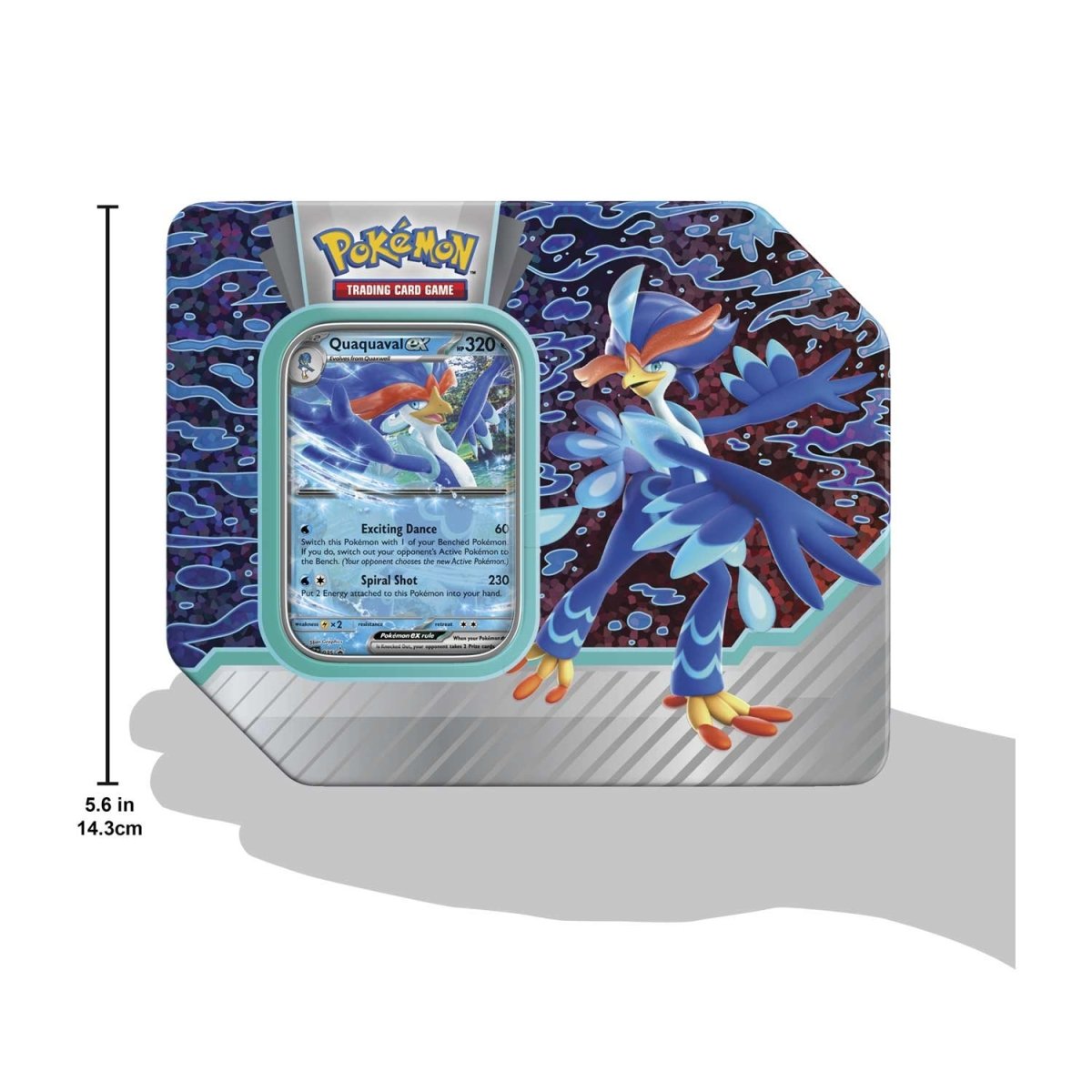 Pokemon English - Paldea Partners Tin [Quaquaval ex]