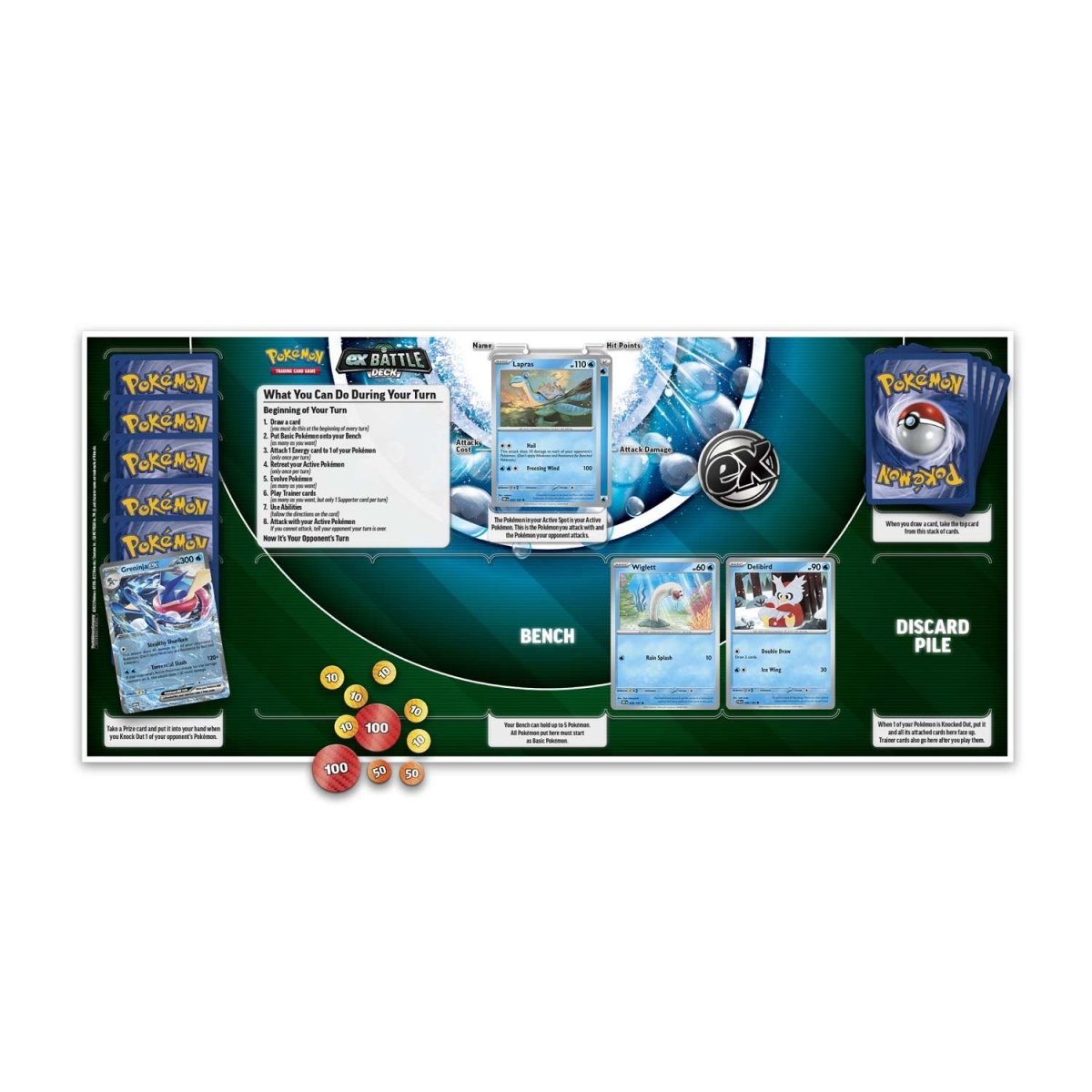 Pokemon TCG: Greninja ex [Battle Deck]